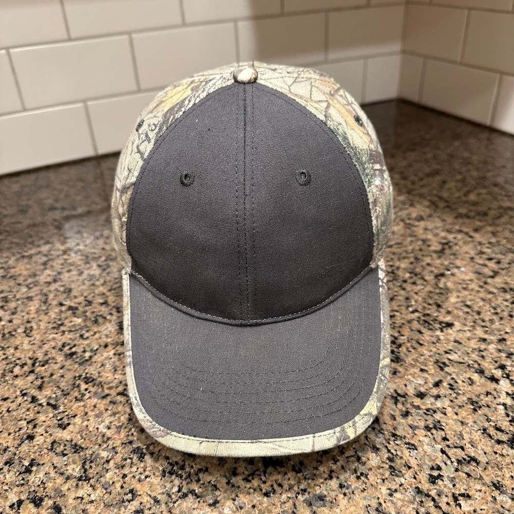 Realtree EDGE Camo Richardson Trucker Hat Adjustable Dark Gray